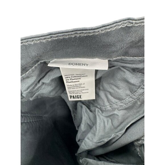 Paige Gray Straight Leg Pants 33x33 NWOT - Picture 6 of 6